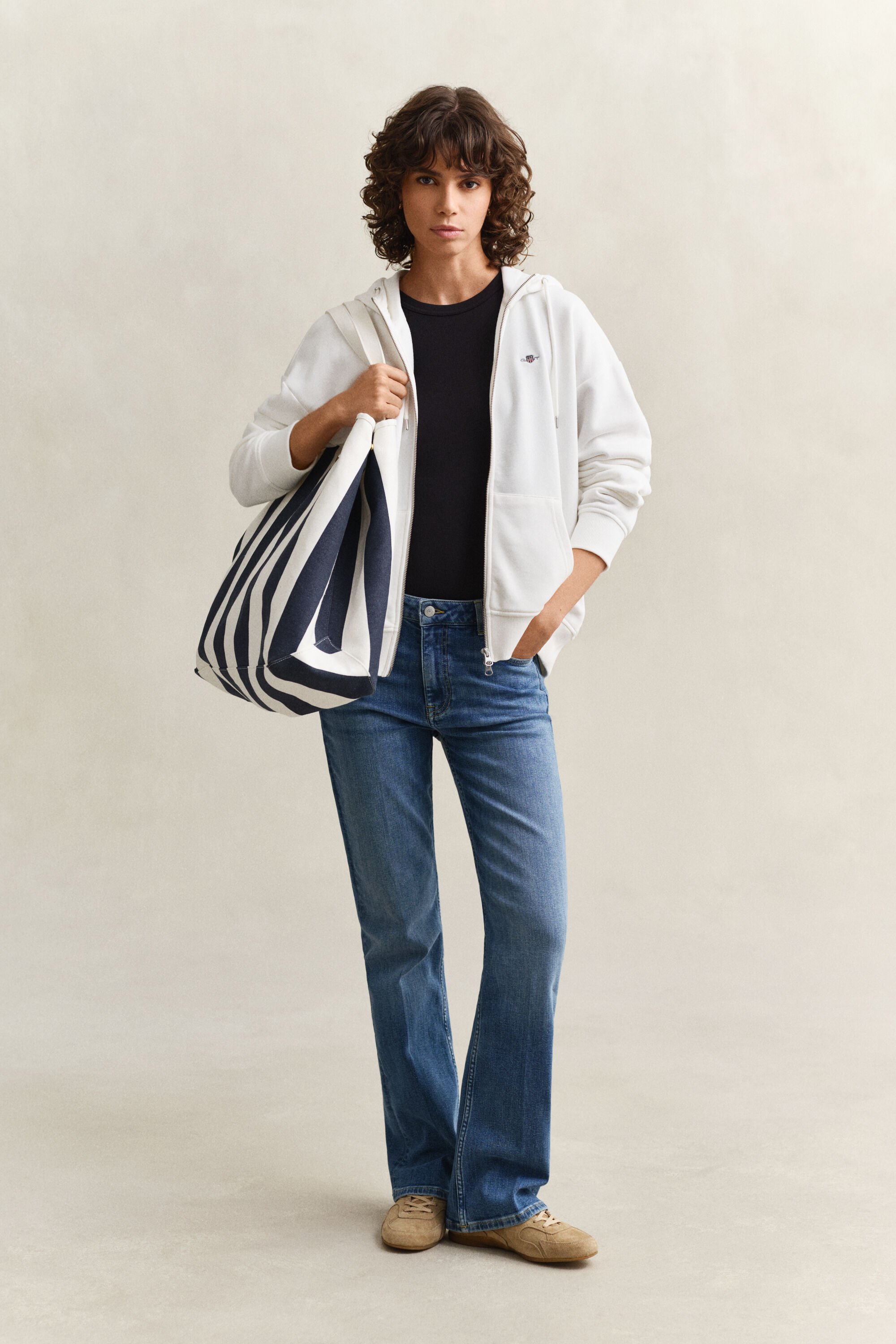 Sweat à capuche zippé Shield