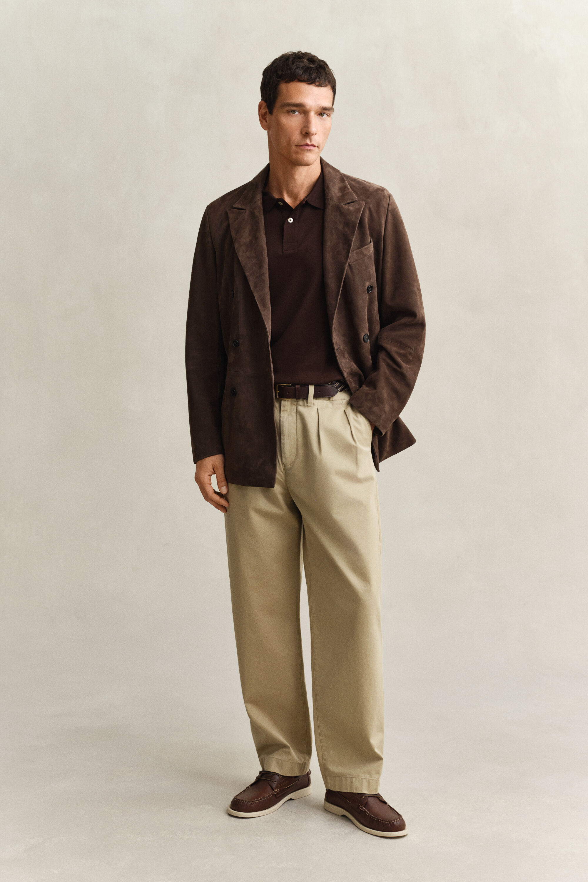 Polo en coton interlock