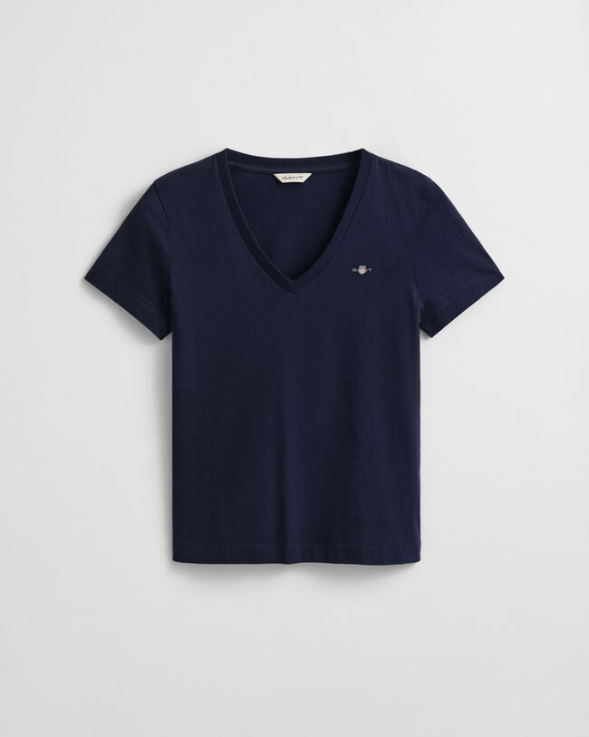 T-shirt col V Shield