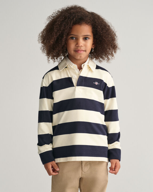 Rugger &agrave; rayures Shield Kids