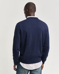 Pull ras du cou en coton Seasonal Essential