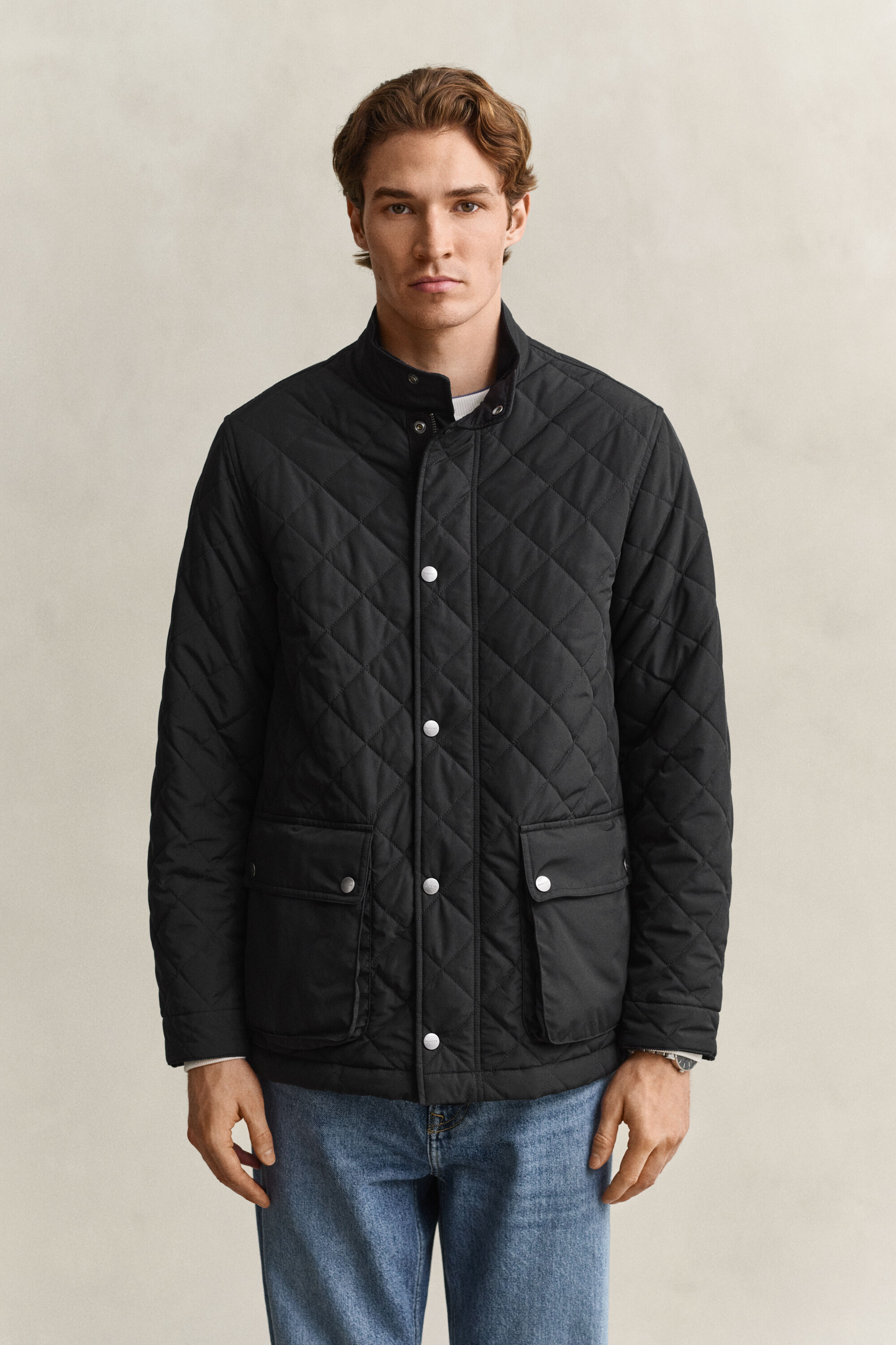 Veste mi-longue matelassée