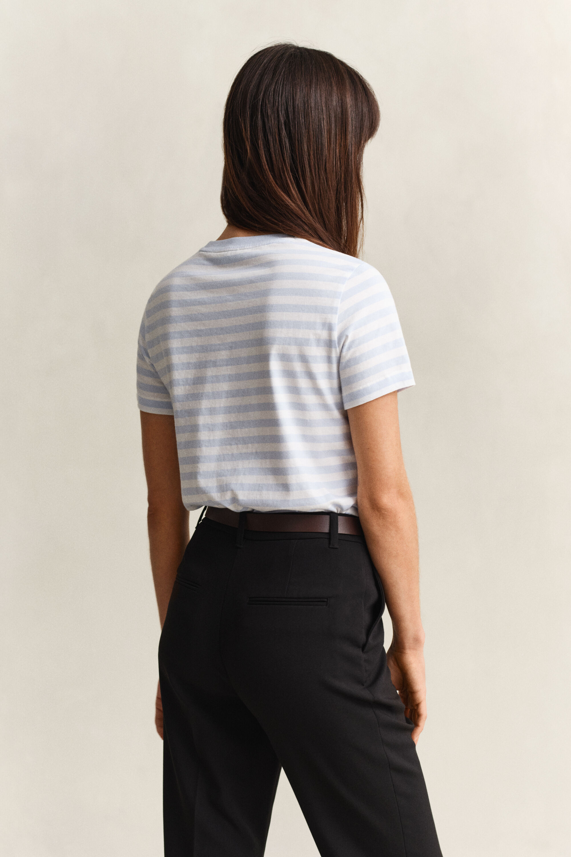 T-shirt rayé Shield