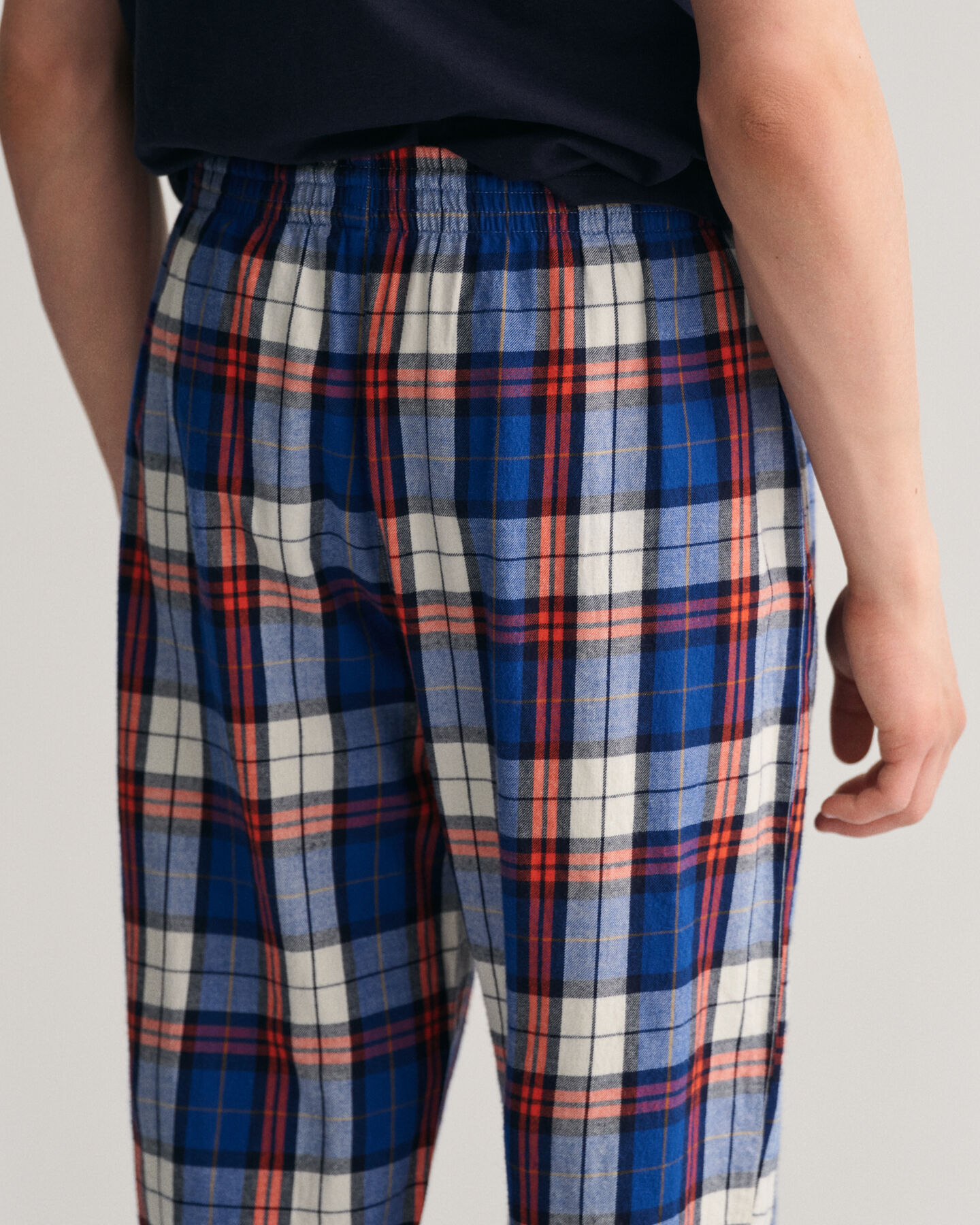 Pantalon de pyjama à carreaux multicolores Teens