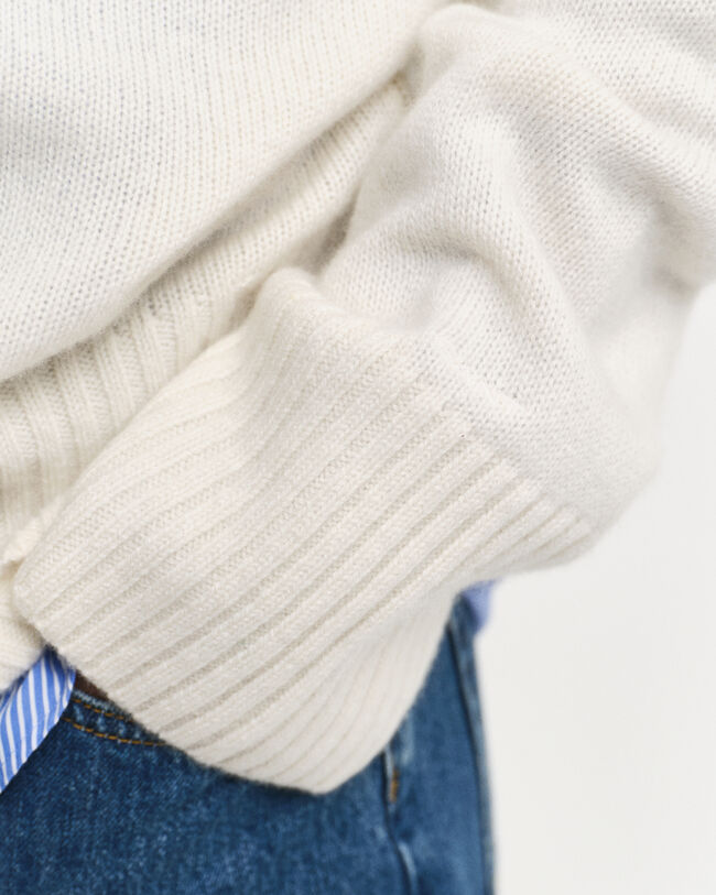 Pull ras du cou en cachemire