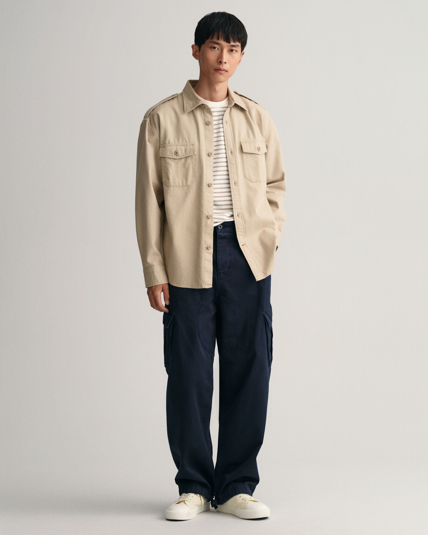 T-shirt &agrave; rayures Heavy