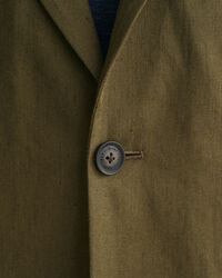 Veste blazer de costume en coton et lin