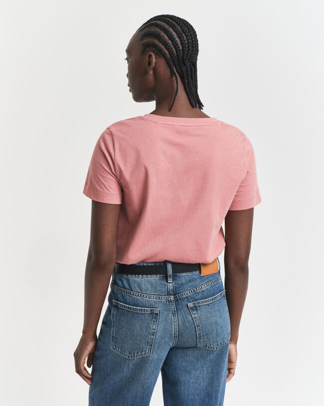 T-shirt col V Shield