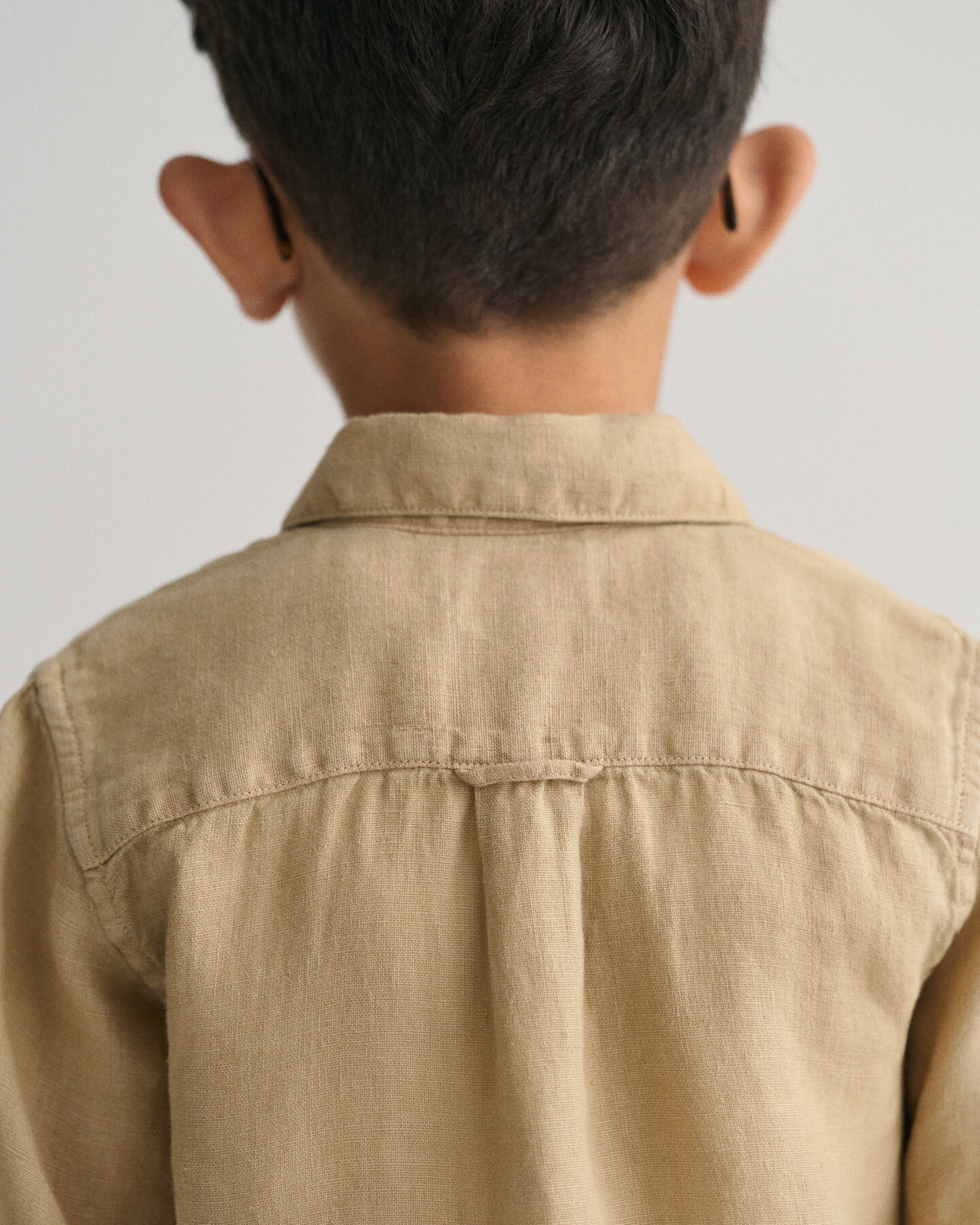 Chemise &agrave; manches courtes en lin Kids