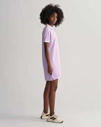 Robe-polo en coton piqu&eacute; Sunfaded