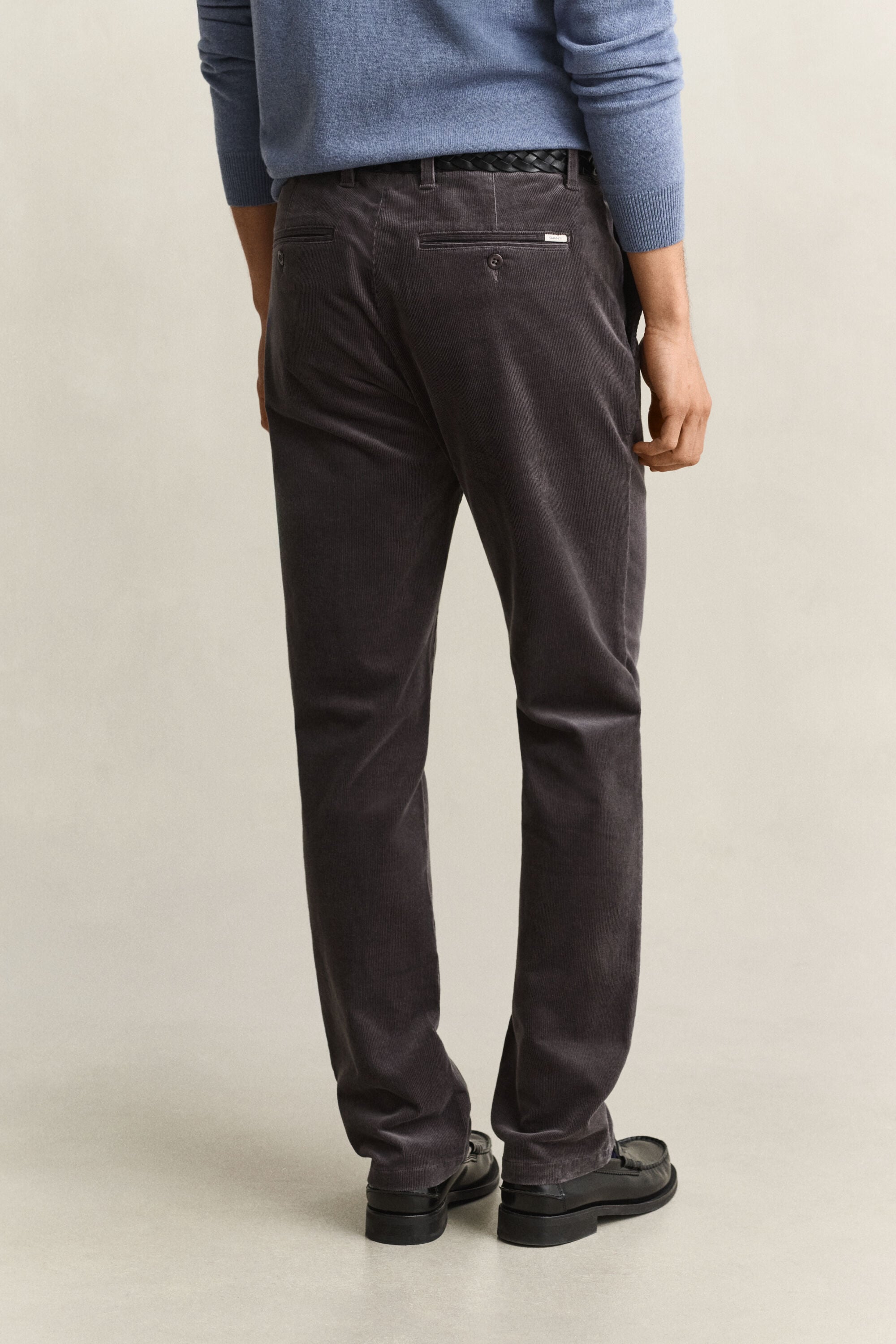 Pantalon Regular en velours côtelé