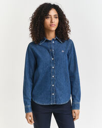 Chemise coupe regular en denim