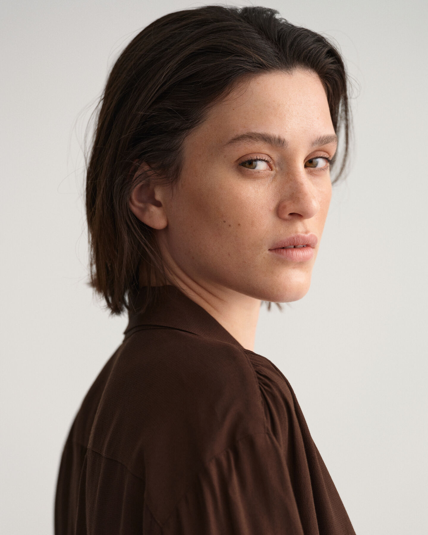 Chemisier &agrave; n&oelig;ud lavalli&egrave;re