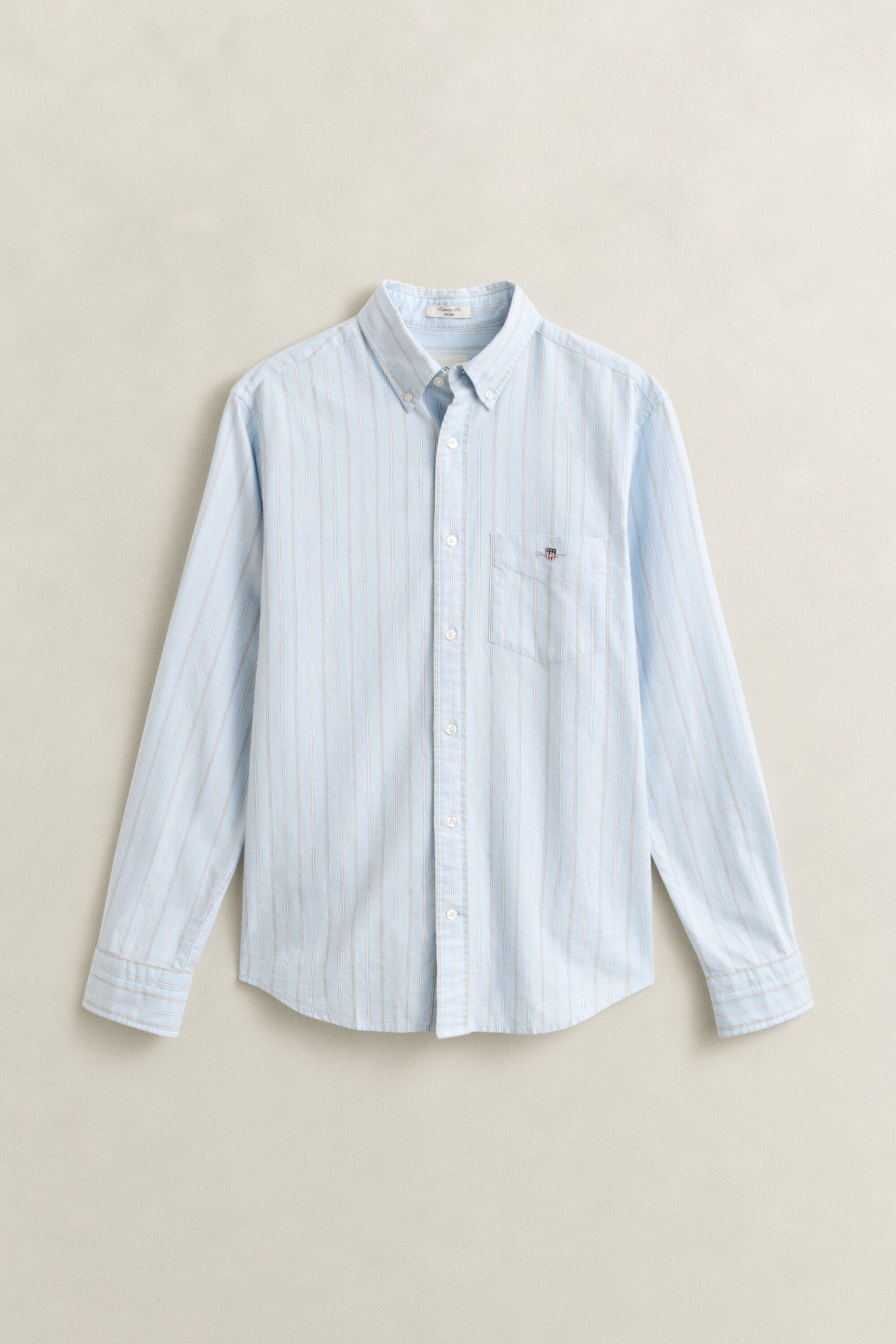 Chemise en coton Oxford classique à rayures