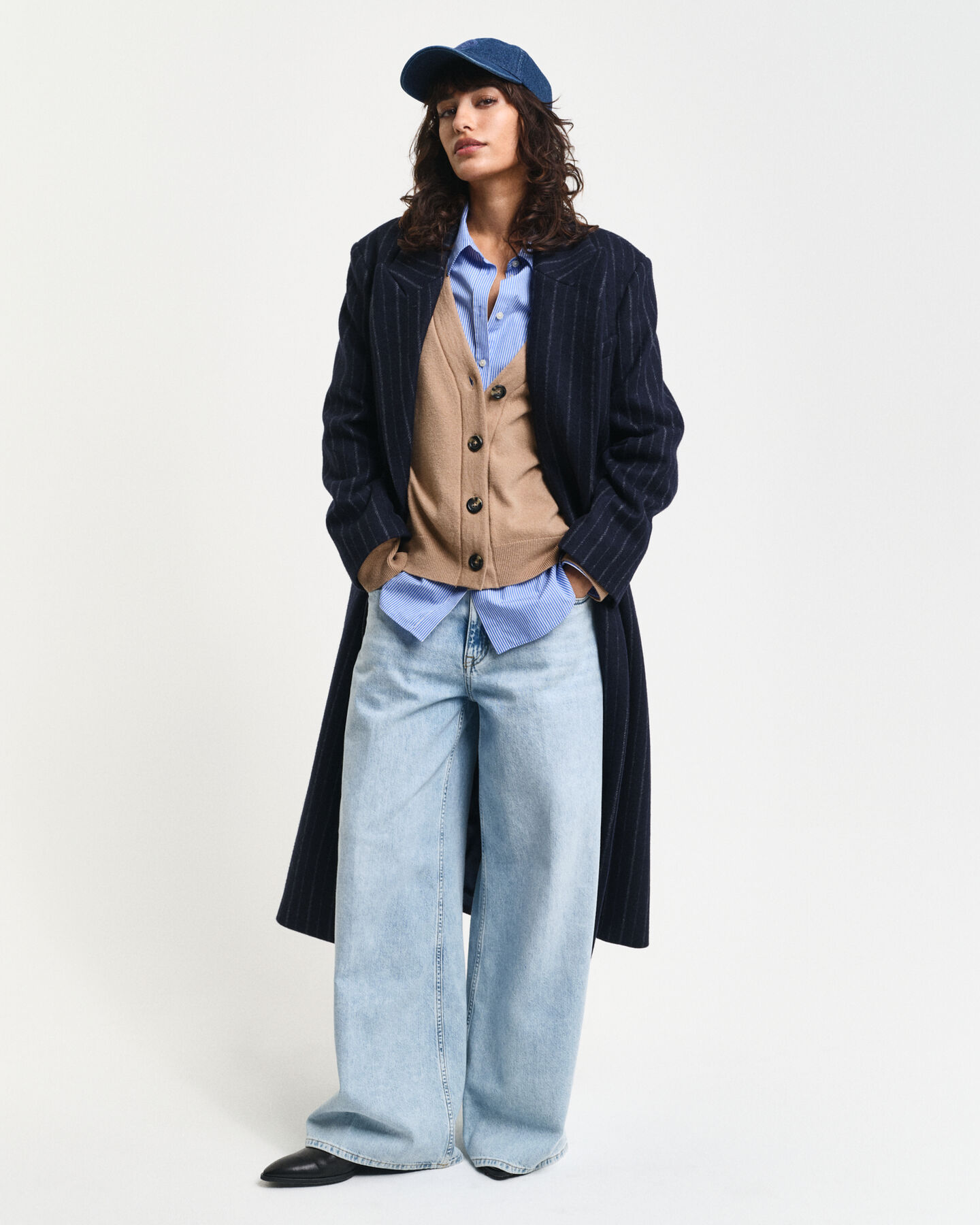 Cardigan en laine d'agneau ultrafine