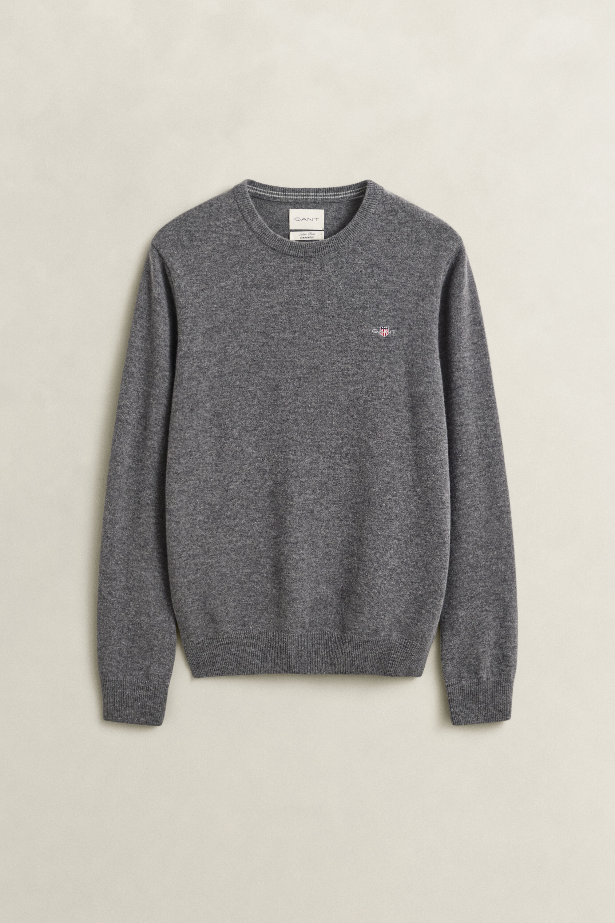 Pull col rond en laine d’agneau