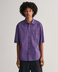 Chemise &agrave; manches courtes oversize Sunfaded