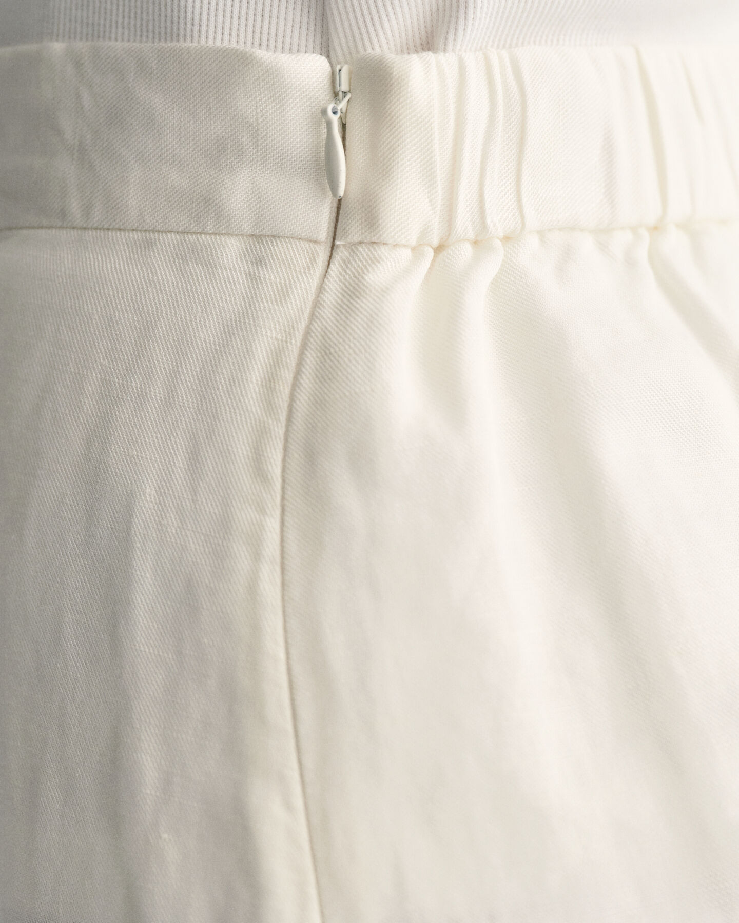 Jupe midi en lin mélangé