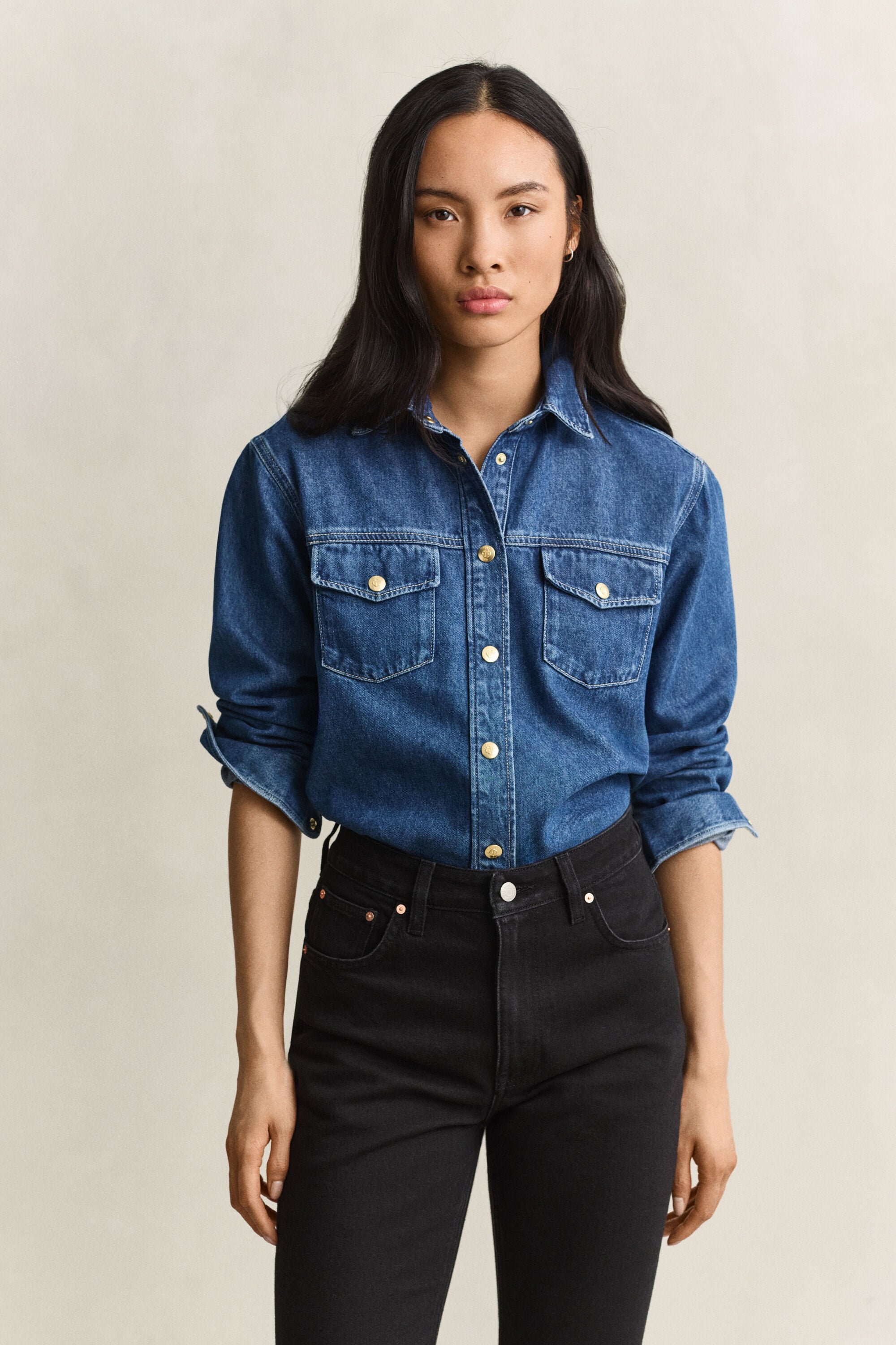 Chemise en denim