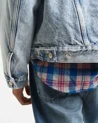 Veste trucker en denim