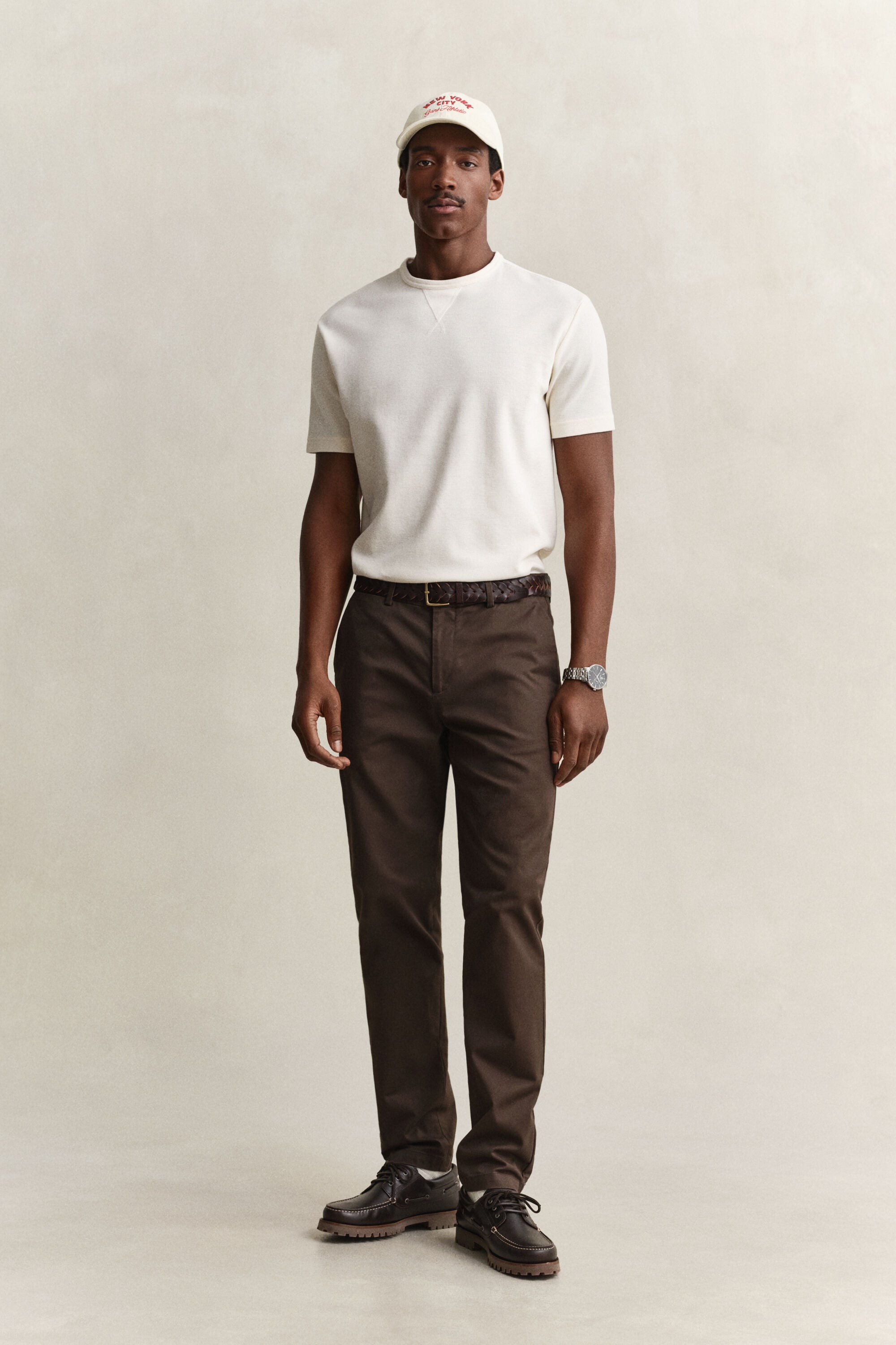 Pantalon chino élégant coupe slim