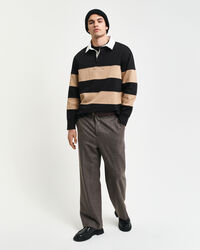 Polo Heavy Rugger &agrave; rayures en colour-block