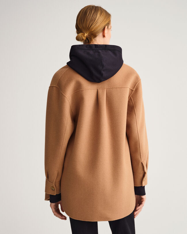 Veste-chemise cousue main