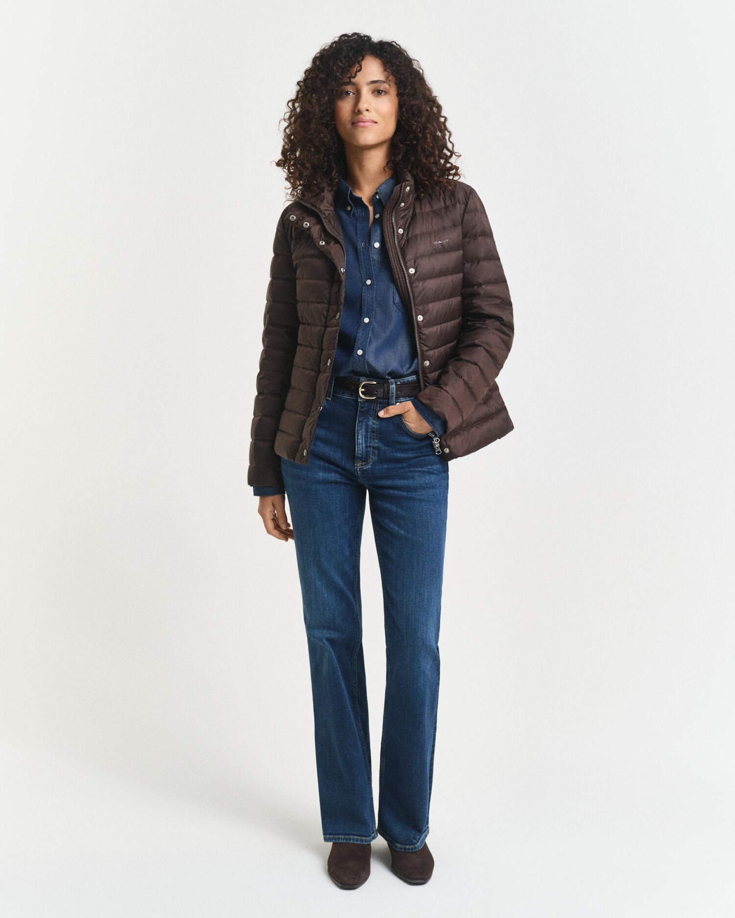 Doudoune légère en duvet