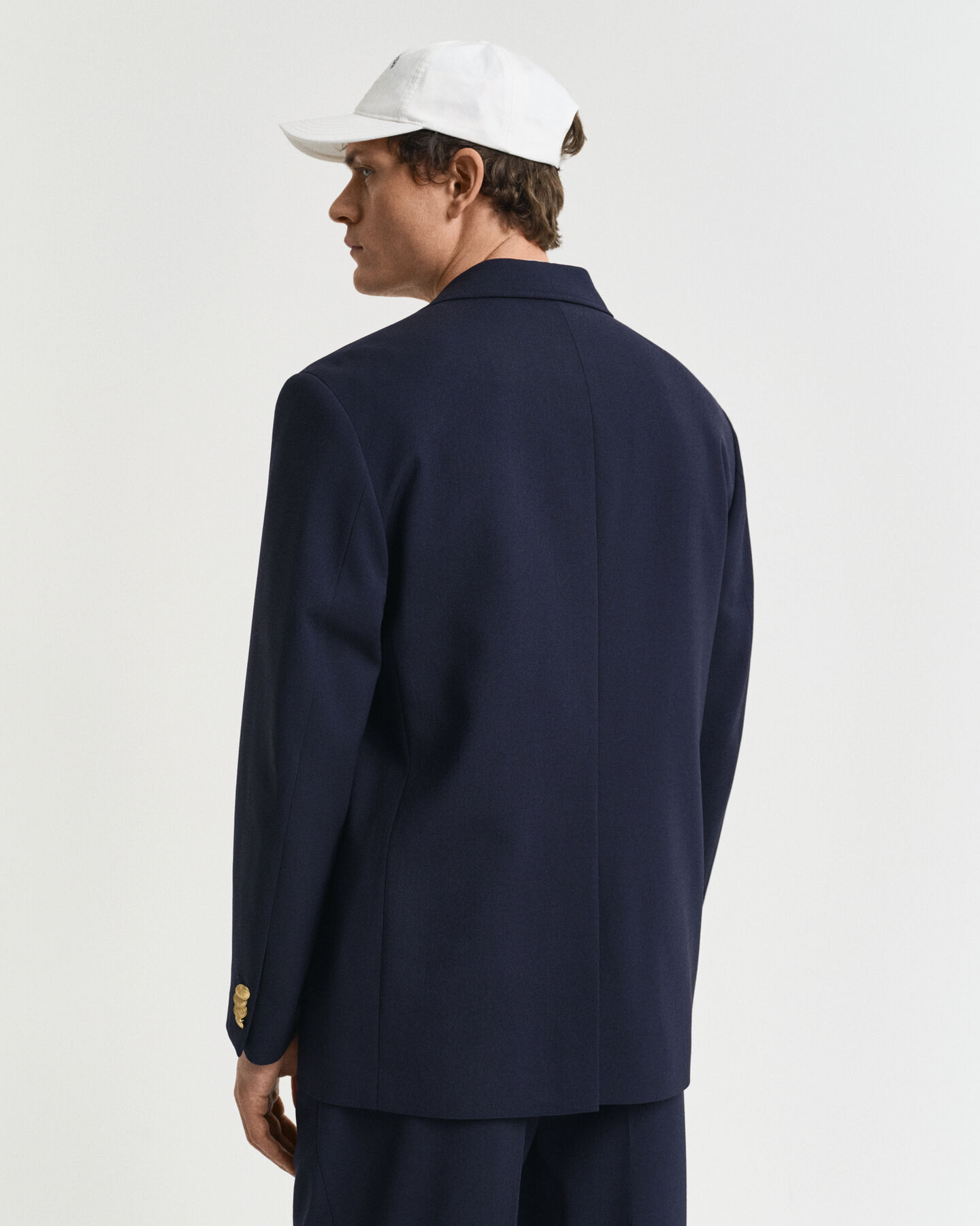 Veste coupe décontractée avec écusson Club Blazer