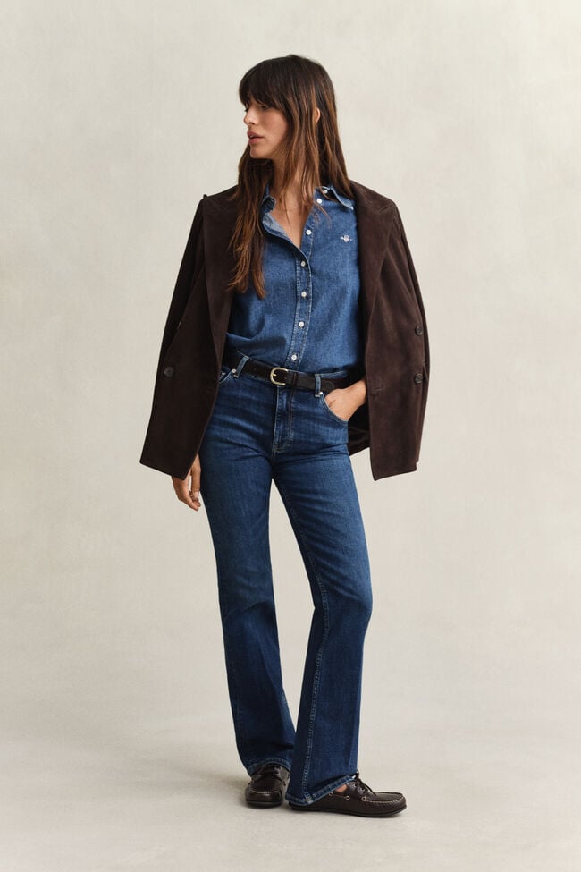 Chemise en denim