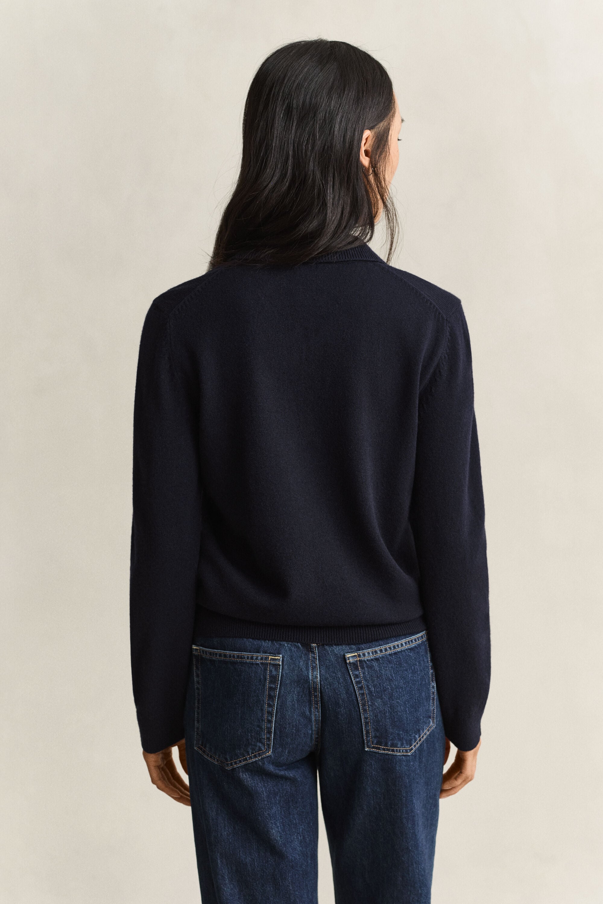 Pull rugger en laine d’agneau