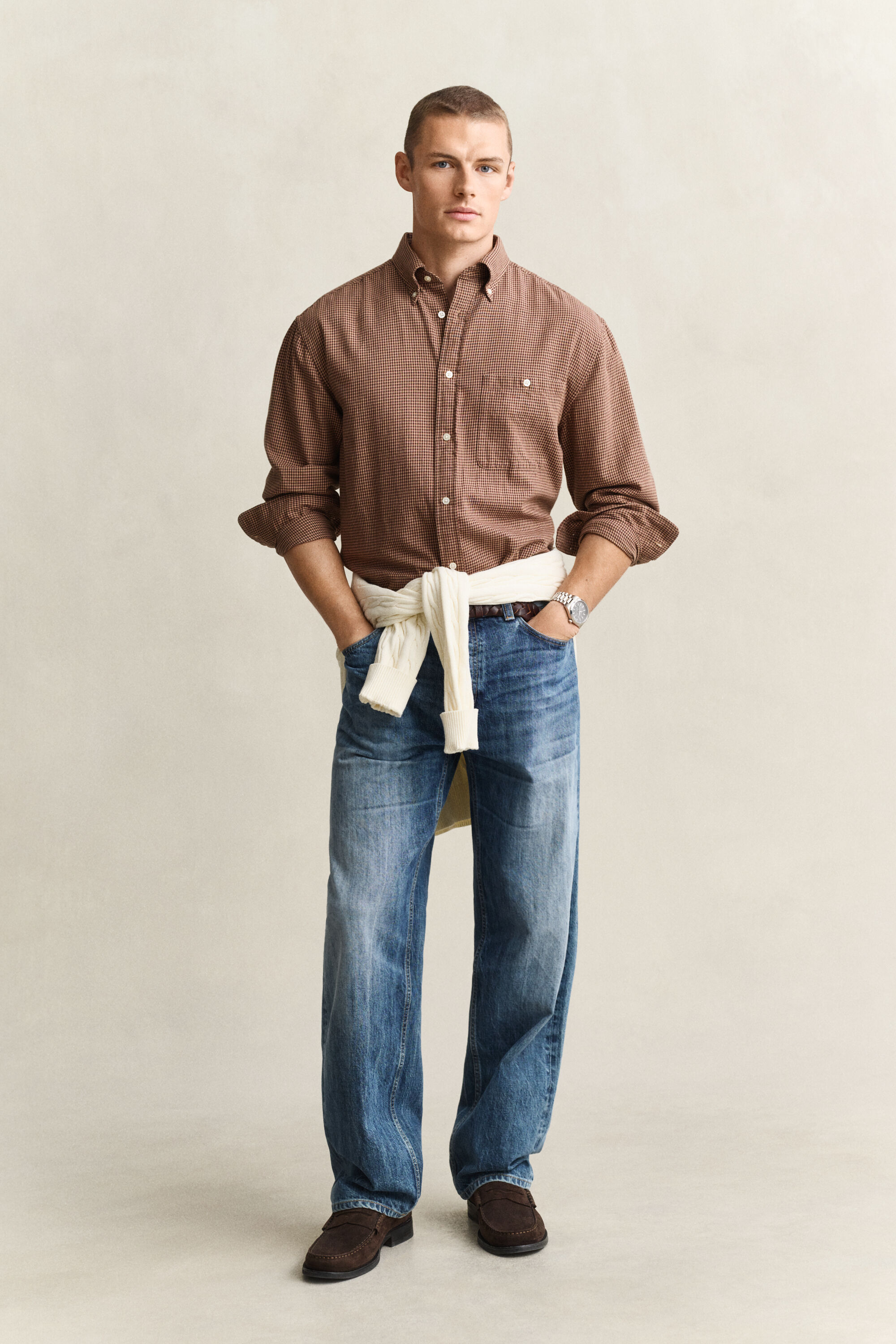 Chemise à carreaux Exclusivité membres