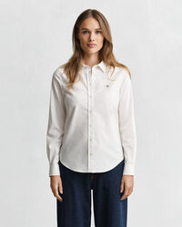 Chemise coupe slim en coton Oxford stretch