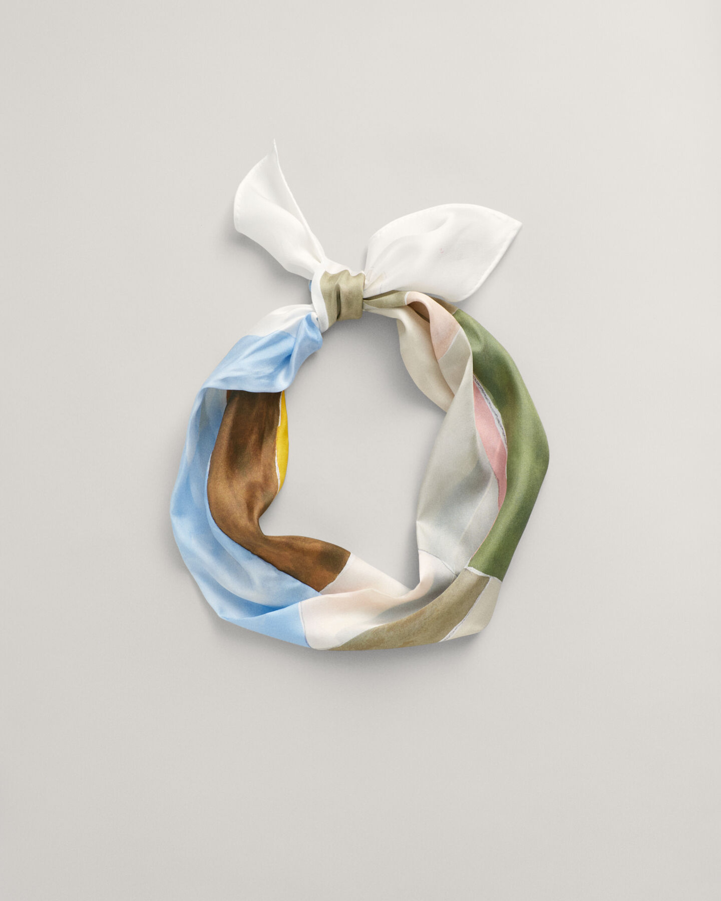 Long foulard en soie Art Print