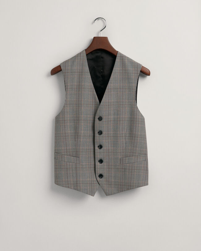 Gilet de costume Glen Check