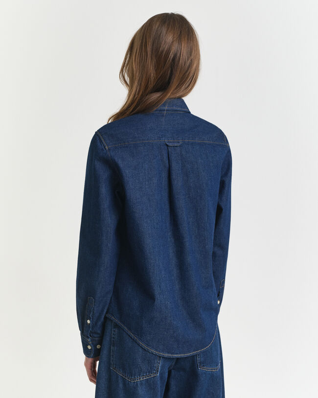 Chemise coupe regular en denim