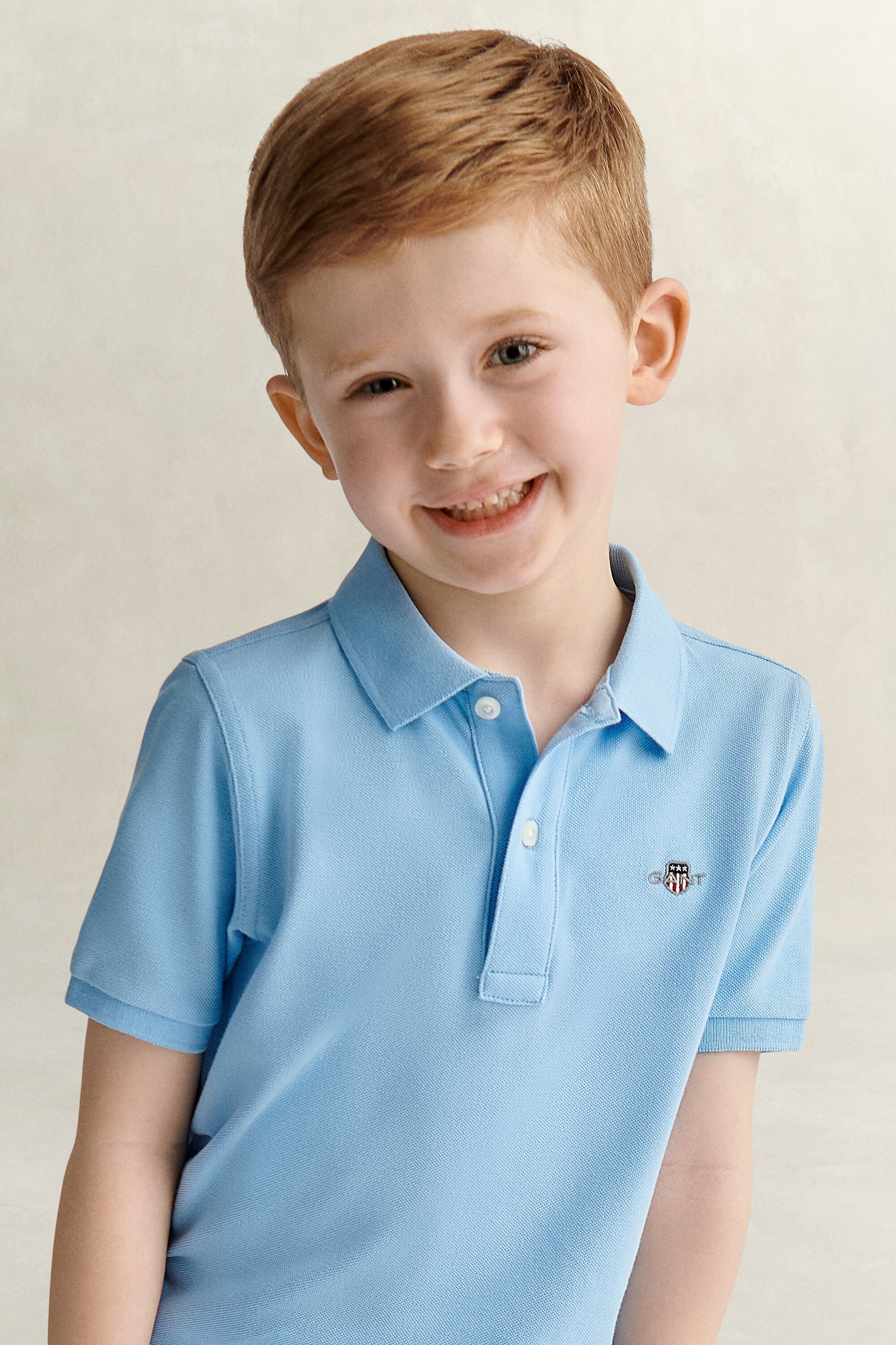 Polo en coton piqué Shield Enfant
