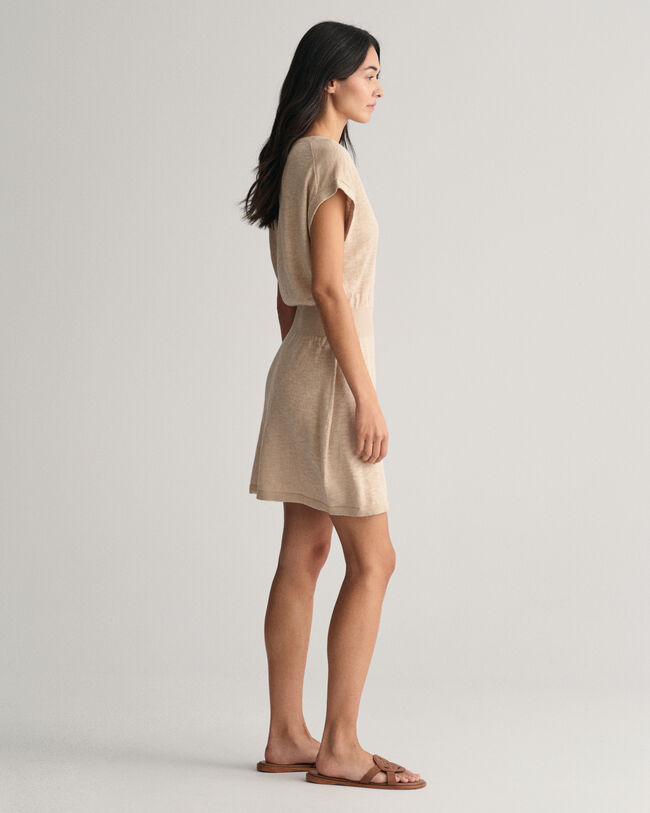 Robe en lin mélangé