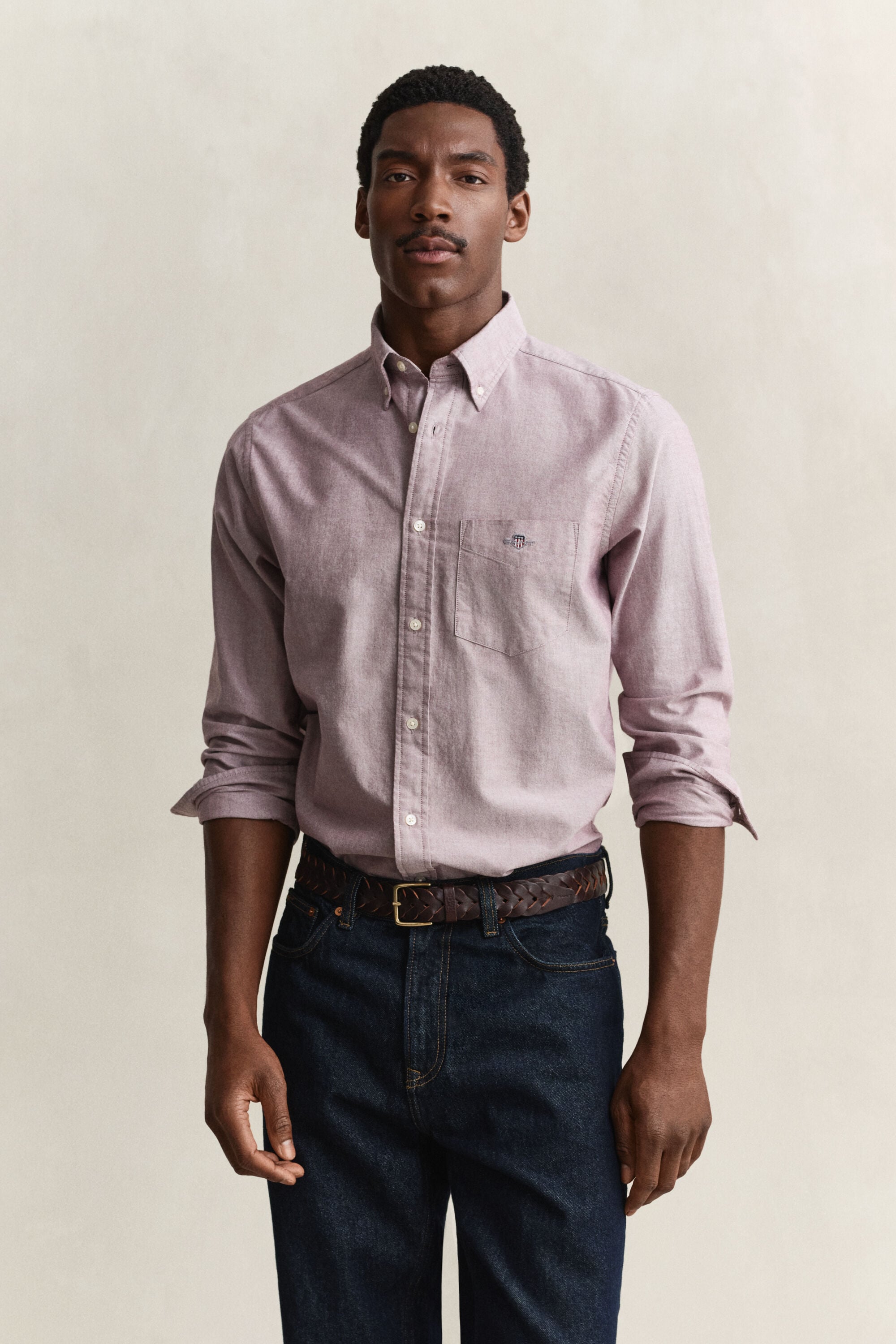 Chemise regular en coton Oxford classique
