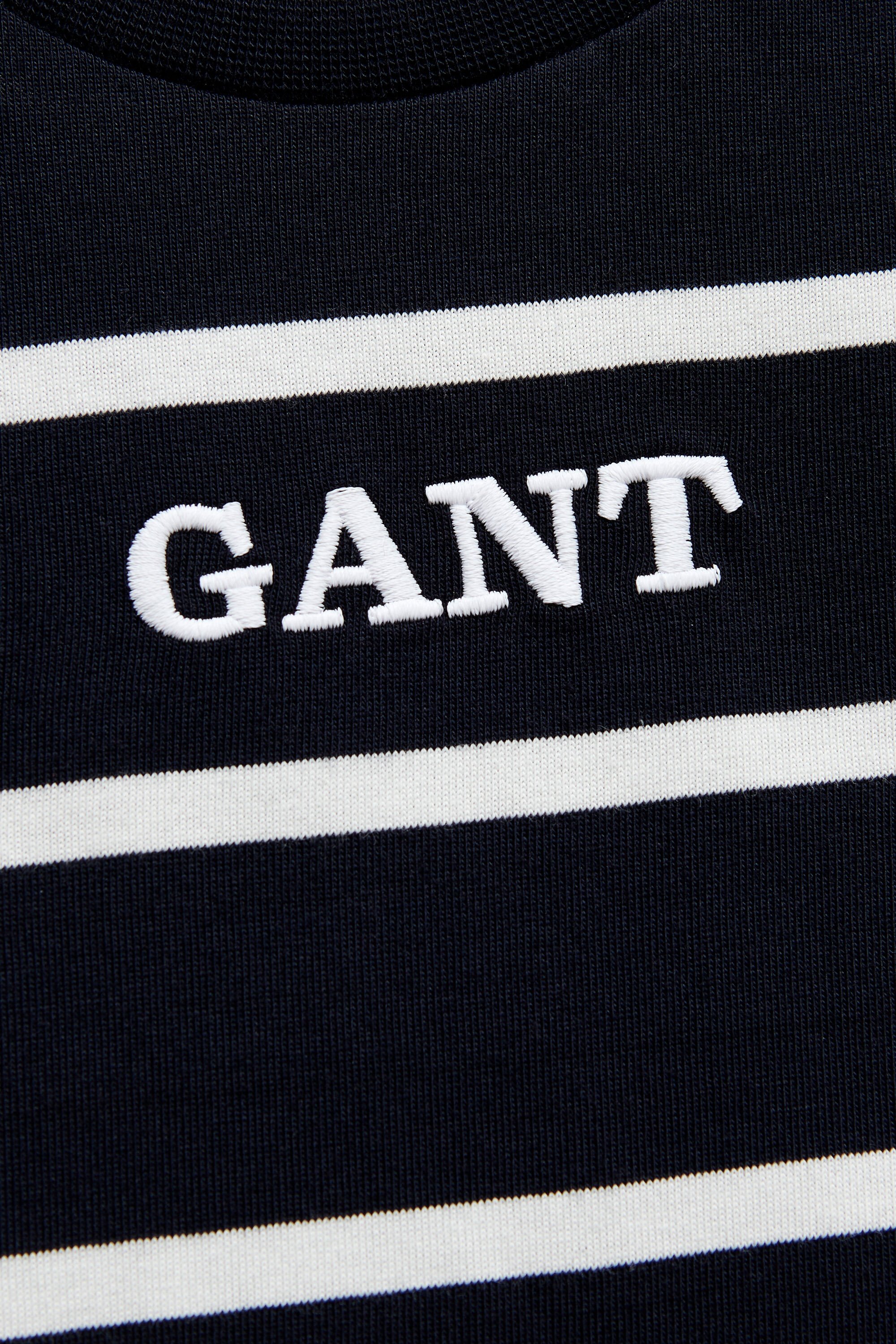 T-shirt à rayures avec logo Garçon