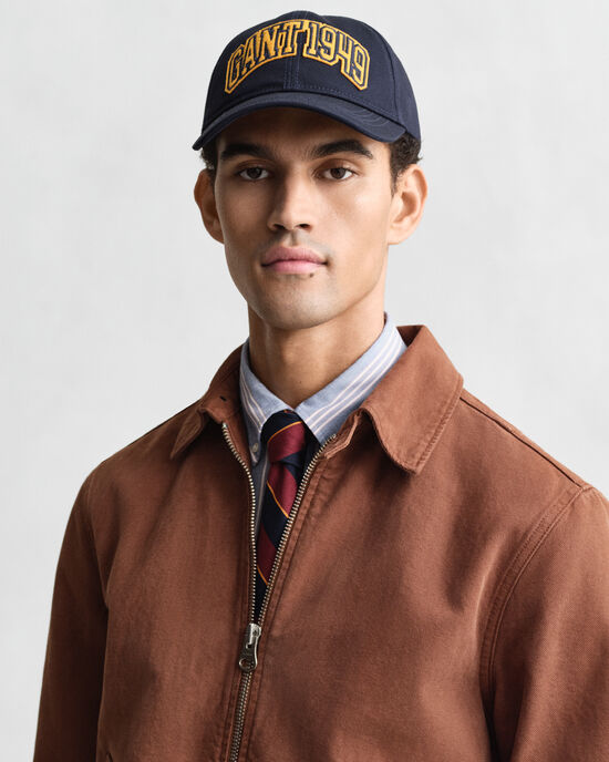 Casquette en sergé de coton Graphic