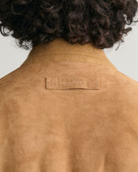 Blouson aviateur en daim