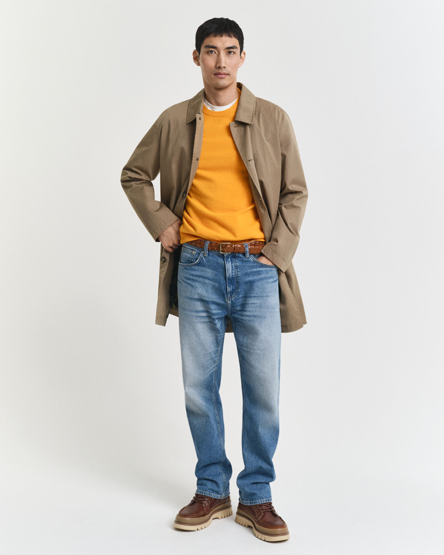 Pull col rond en laine d'agneau ultrafine