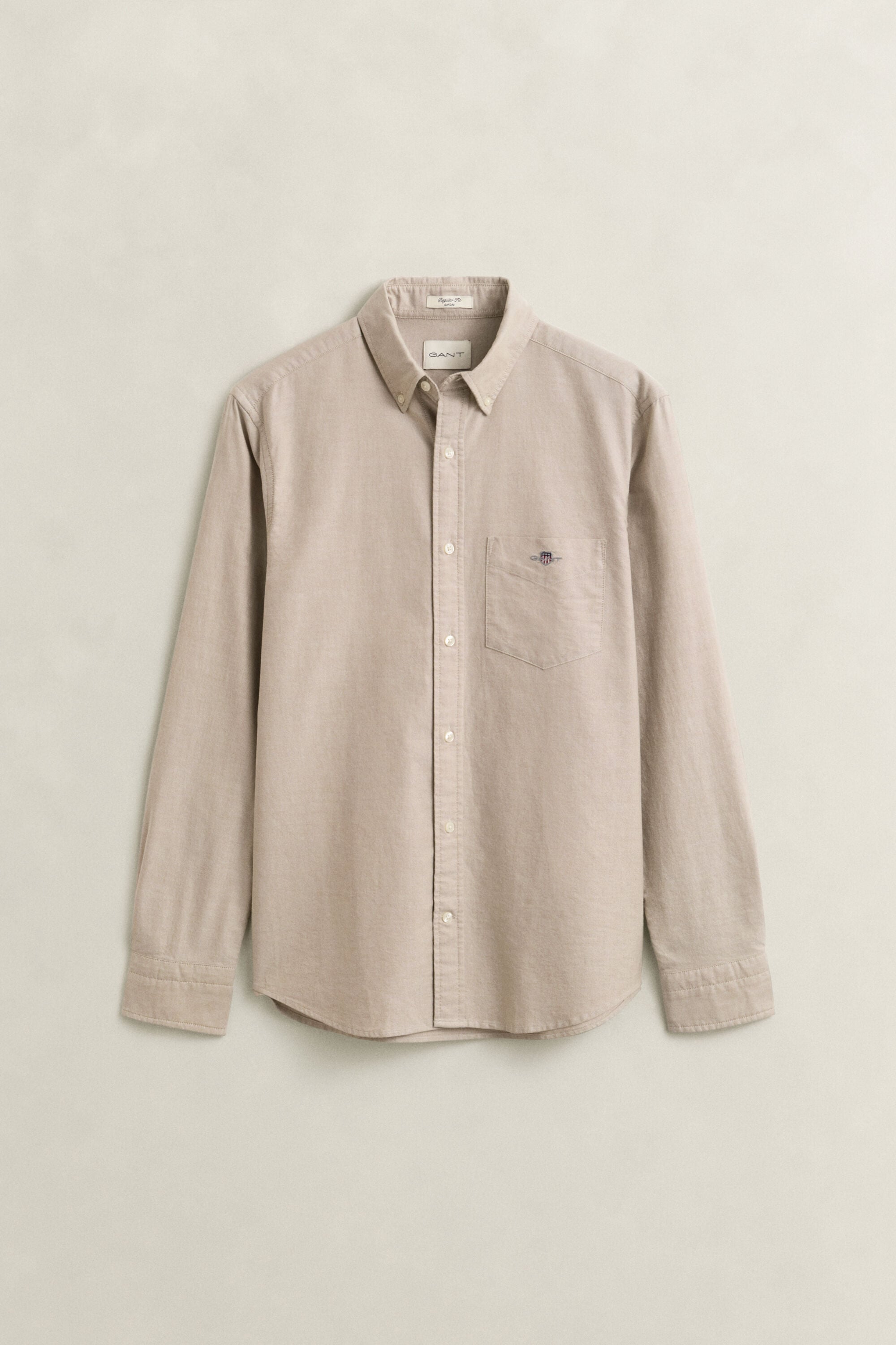 Chemise coupe regular en coton Oxford classique