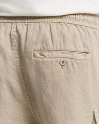 Short cargo coupe regular en lin