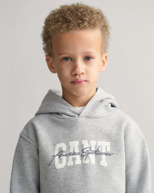 Sweat &agrave; capuche GANT Arch Script Kids