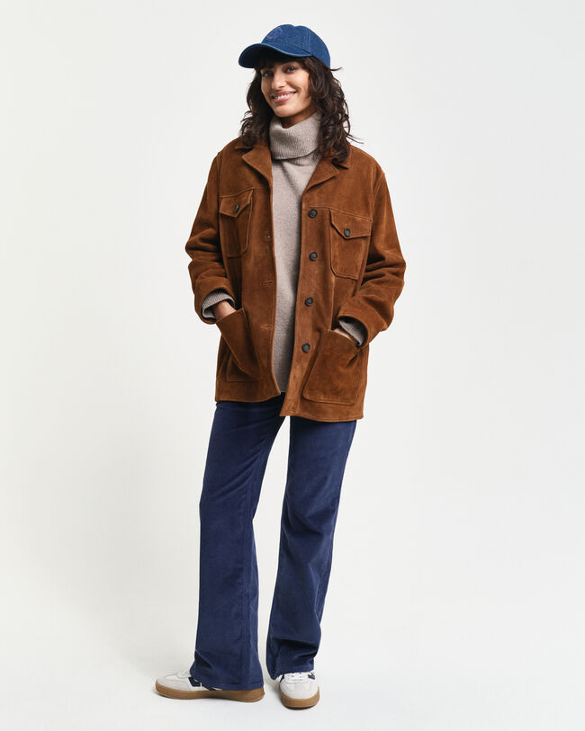 Pull col roul&eacute; avec finitions &agrave; chevrons