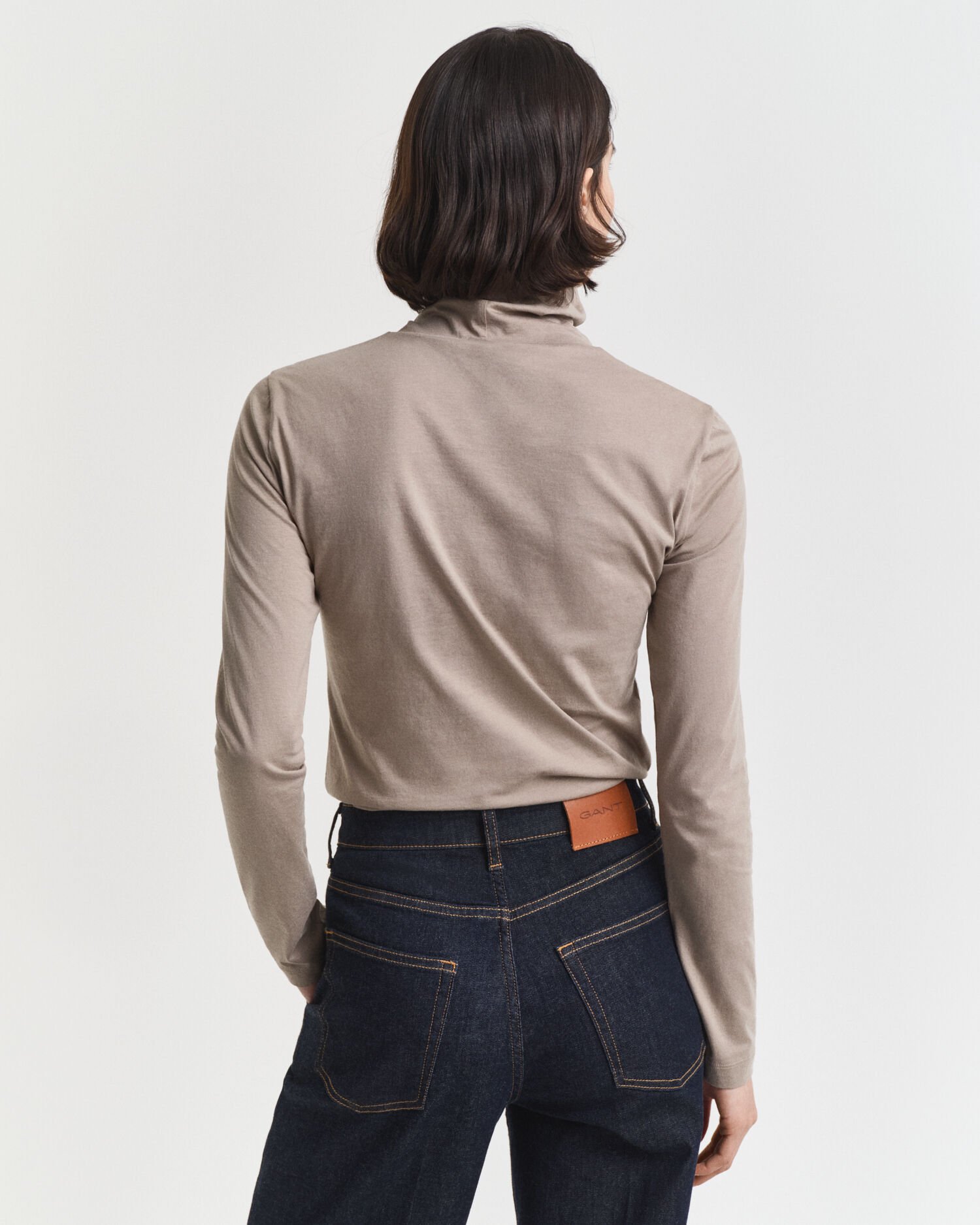 Haut col roulé en coton léger