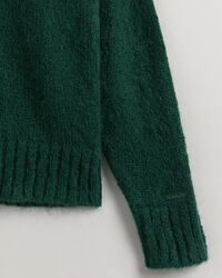 Pull col V en mohair