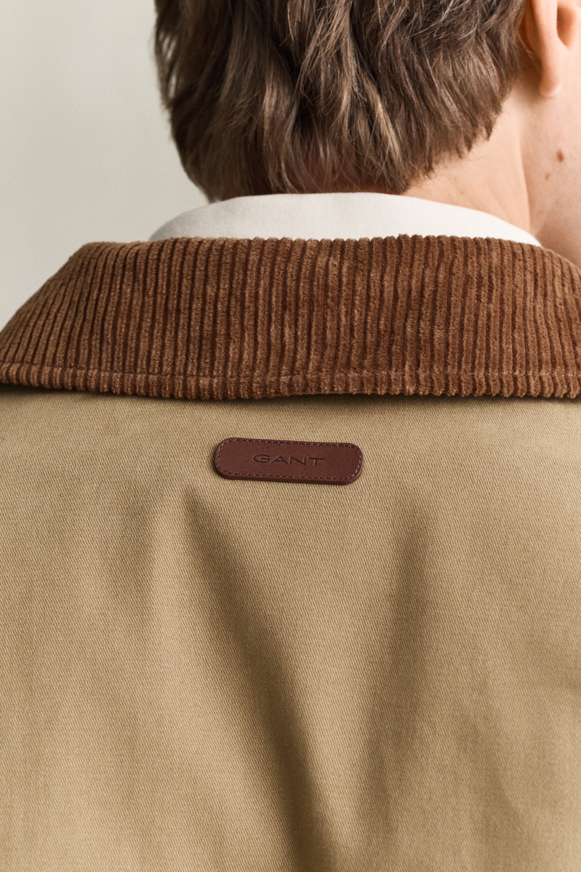 Veste Harrington en moleskine